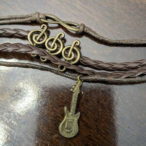 Bracelet Lovely Multilayer Charm Leather Fashion